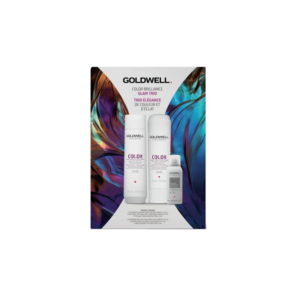 Color Shampoo and Conditioner set with bonus Dual Serum Spray