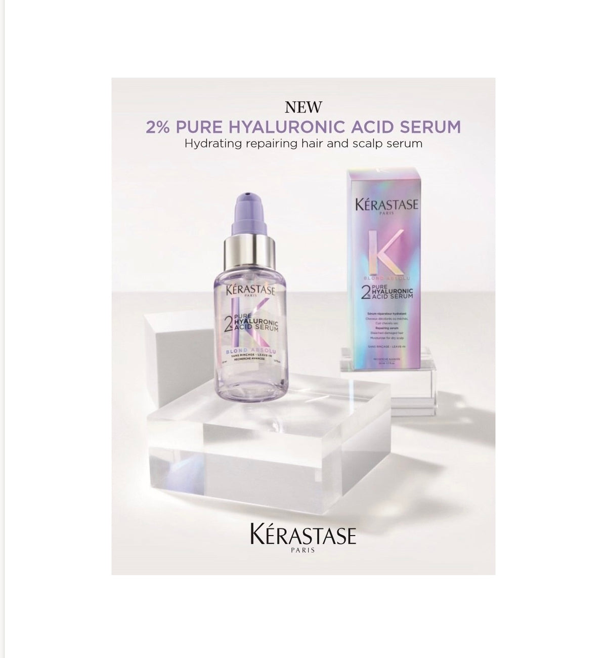 Blond Absolut 2% ‘NEW’ Pure Hyaluronic Serum 50ml