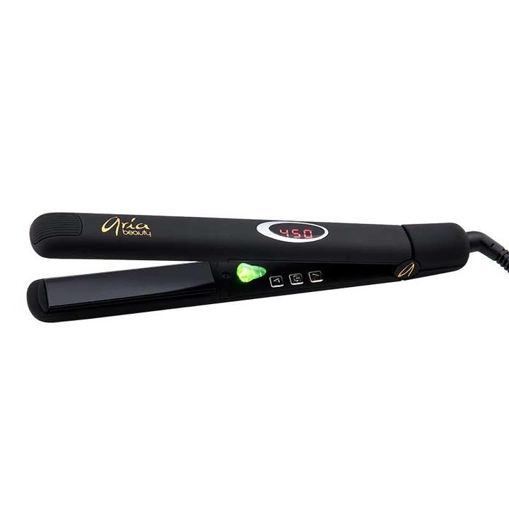 Aria Beauty 1” Black Infrared Ceramic Hair Straightener